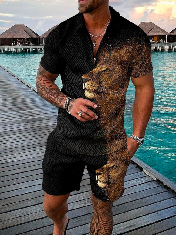 New Summer 2022 Men's  2 Piece Set