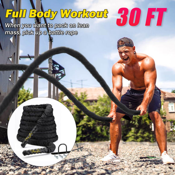 30ft 1.5in Rope Workout Strength Training