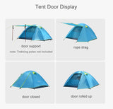 Outside Double Layer Waterproof Travel Tents