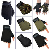 Outdoor Anti-Slip Silicon Gloves  For Mountaineering Bicycle Riding