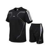 Men's  Running Gym Quick Dry Set