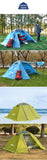 2 Person Aluminum Pole Tent Lightweight Backpacking Tent for Hiking Climbing Snow Weather