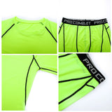 Men's Fitness Skull Running Tights Gym Tracksuit