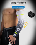 2 PC Men's Sport Cycling Running Protective Arm Sleeves