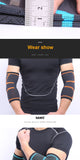 1PCS Elastic Basketball Tennis Arm Sleeve Elbow Support