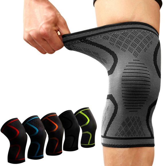 1 PC Fitness  Knee Support Elastic Compression Pad Sleeve for Basketball Volleyball