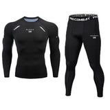 Men Gym Fitness Clothing Sportswear Quick Dry Compression