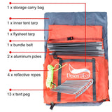 Outside Double Layer Waterproof Travel Tents