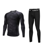 4pcs Men Gym Fitness Training Running Set