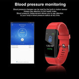 Waterproof Smart Watch Monitoring  Wrist Fitness Band