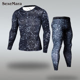 Men's Basketball Compression Sports Suit Running Tights Sportswear