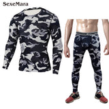 Men's Basketball Compression Sports Suit Running Tights Sportswear