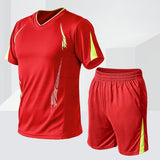 2Pcs T Shirt Shorts Sportsweear