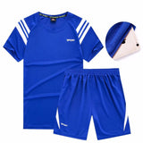 2Pcs T Shirt Shorts Sportsweear