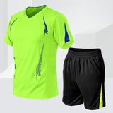 2Pcs T Shirt Shorts Sportsweear