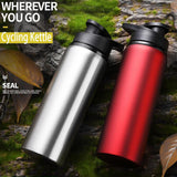 Portable Stainless Steel Bicycle Water Bottle