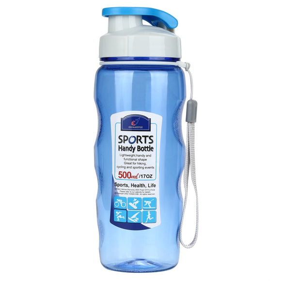 500ML Non-slip Portable Travel Sport Water Bottle