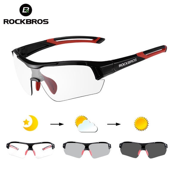 ROCKBROS Photochromic  Sports Sunglasses