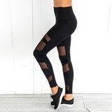 Women's Summer Sexy Mesh Yoga Pants